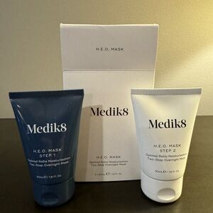 Medik8 H.E.O Mask Overnight Mask 1.6 oz 50 ml X2 Full Size NIB